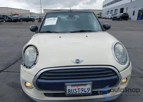 2017 Mini Convertible Cooper из США, поврежденный, VIN WMWWG5C3XH3C99435